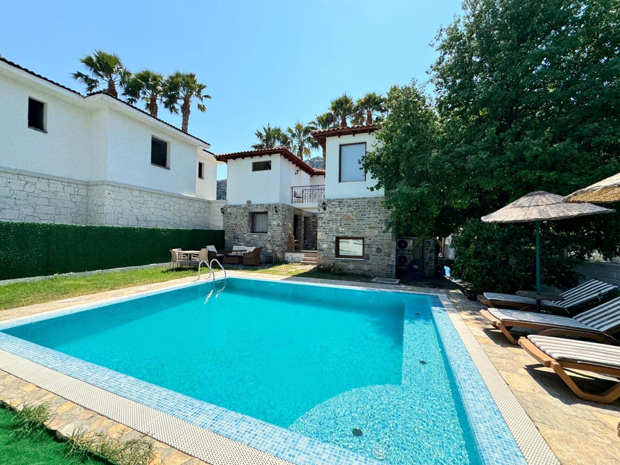 Villa Merry - Dalyan Stonehouse With Palmtrees, 50M To River Ortaca  Exteriör bild